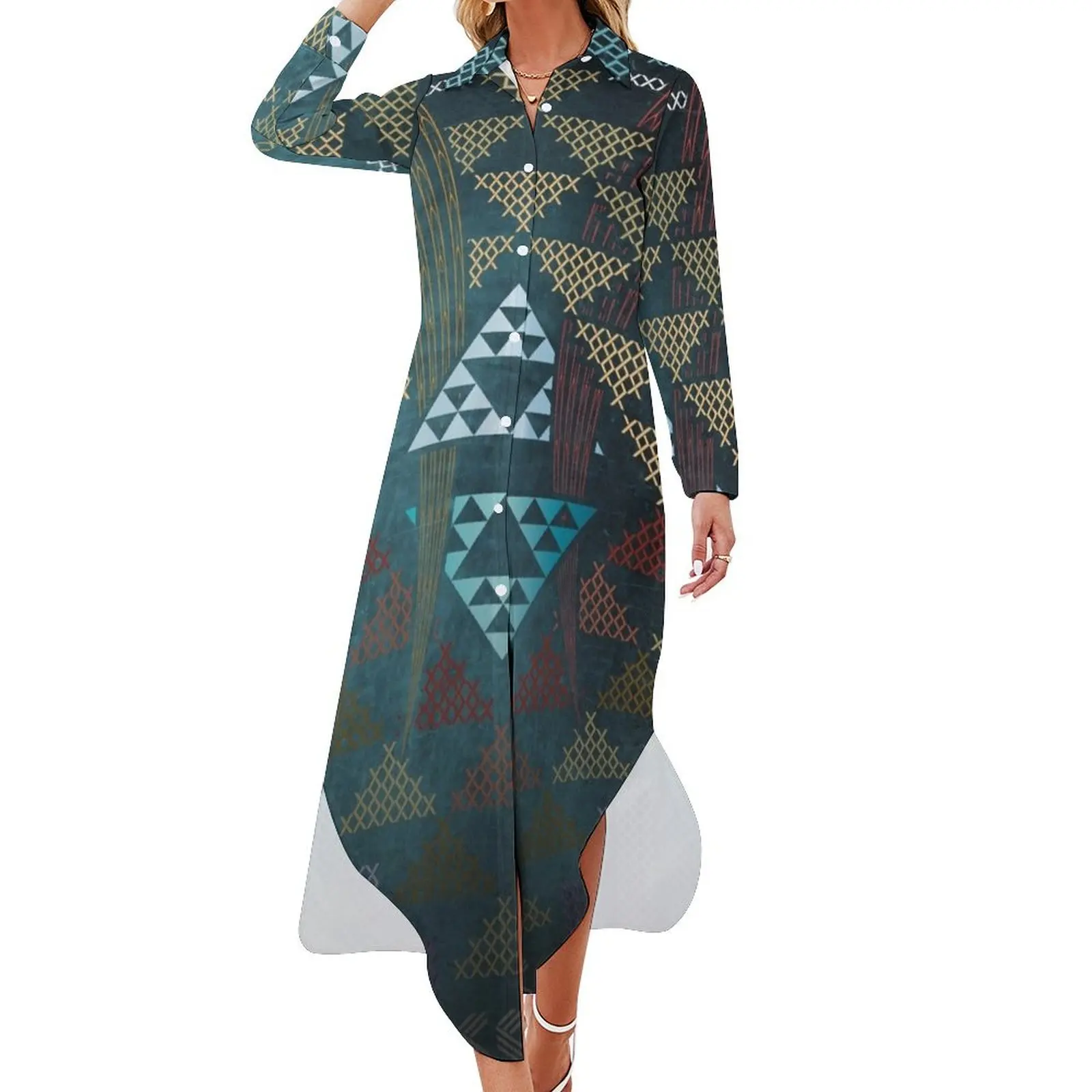Aitanga - Lineage Long Sleeved Shirt Dress elegant women's dresses sale Dress for pregnant women prom dress 2024
Aitanga - Lineage Long Sleeved Shirt Dress elegant women's dresses sale Dress for pregnant women prom dress 2024