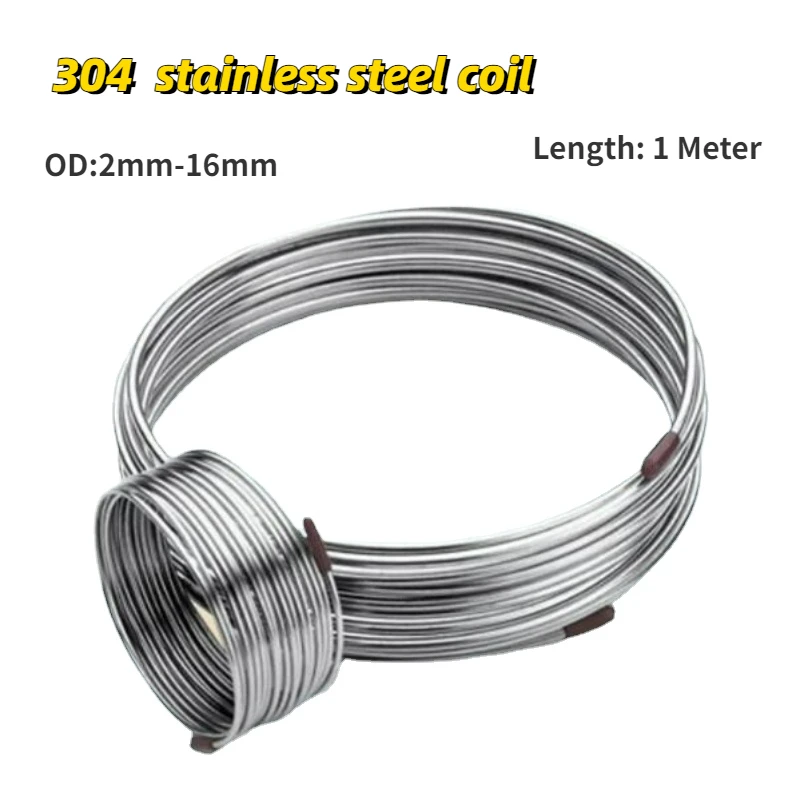 1 Meters 304 Stainless Steel Coil Pipe Scroll Tube Stainless Steel Pipe Coiler Capillary Tube Od 2-16mm Wall Thick 0.5/1/1.5mm
1 Meters 304 Stainless Steel Coil Pipe Scroll Tube Stainless Steel Pipe Coiler Capillary Tube Od 2-16mm Wall Thick 0.5/1/1.5mm