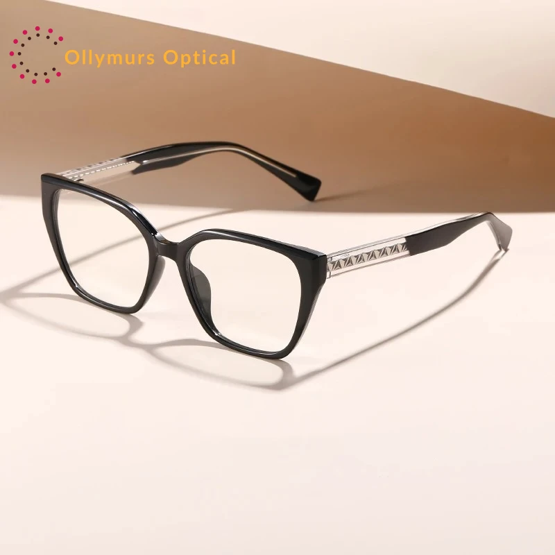 OLLYMURS новые модные персонализированные женские очки для чтения в большой оправе «кошачий глаз» с защитой от синего света, настраиваемые очки по рецепту
OLLYMURS новые модные персонализированные женские очки для чтения в большой оправе «кошачий глаз» с защитой от синего света, настраиваемые очки по рецепту