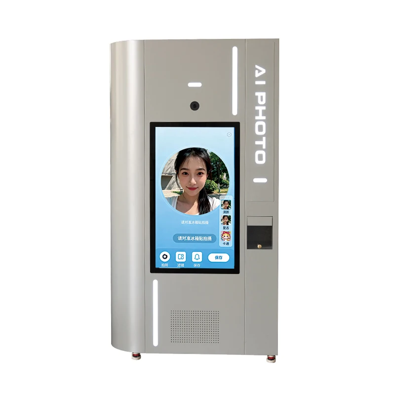 Selfie 32 Inches Touch Screen Self Service Payment Smart Ai Digital Photo Booth Vending Kiosk Instant Photo Printing Kiosk
Selfie 32 Inches Touch Screen Self Service Payment Smart Ai Digital Photo Booth Vending Kiosk Instant Photo Printing Kiosk