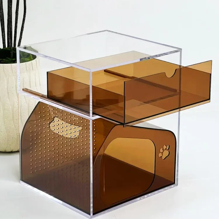 Modern style acrylic pet furniture, personalized people and pets share creative corners
Modern style acrylic pet furniture, personalized people and pets share creative corners