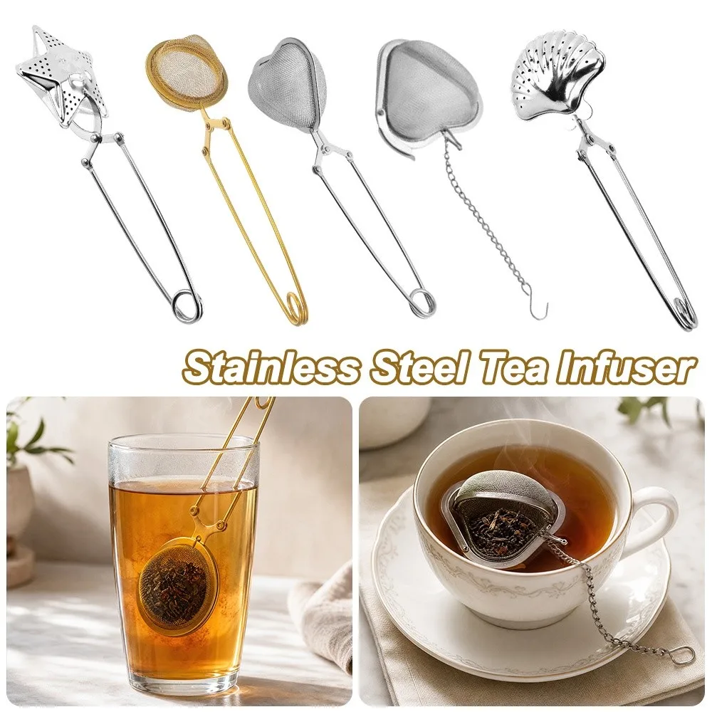 Creative Stainless Steel Tea Infuser Reusable Tea Bag Diffuser Mesh Tea Filter Teaware Tea Strainer Kitchen
Creative Stainless Steel Tea Infuser Reusable Tea Bag Diffuser Mesh Tea Filter Teaware Tea Strainer Kitchen