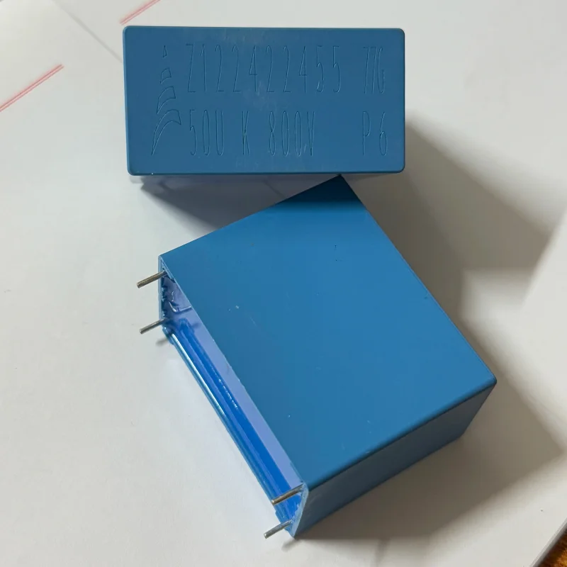 5-30pcs Imported 800V 50UF 800VDC 506K High-Frequency Turn-Off Zero-Inductance Inverter Film Capacitor
5-30pcs Imported 800V 50UF 800VDC 506K High-Frequency Turn-Off Zero-Inductance Inverter Film Capacitor
