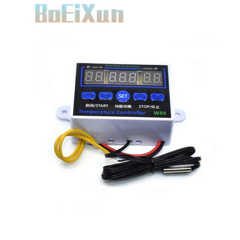 XH-W1411 12V/220V Digital LED Temperature Controller Thermostat Switch Sensor For Greenhouses Aquatic W88 Temperature Controller
XH-W1411 12V/220V Digital LED Temperature Controller Thermostat Switch Sensor For Greenhouses Aquatic W88 Temperature Controller