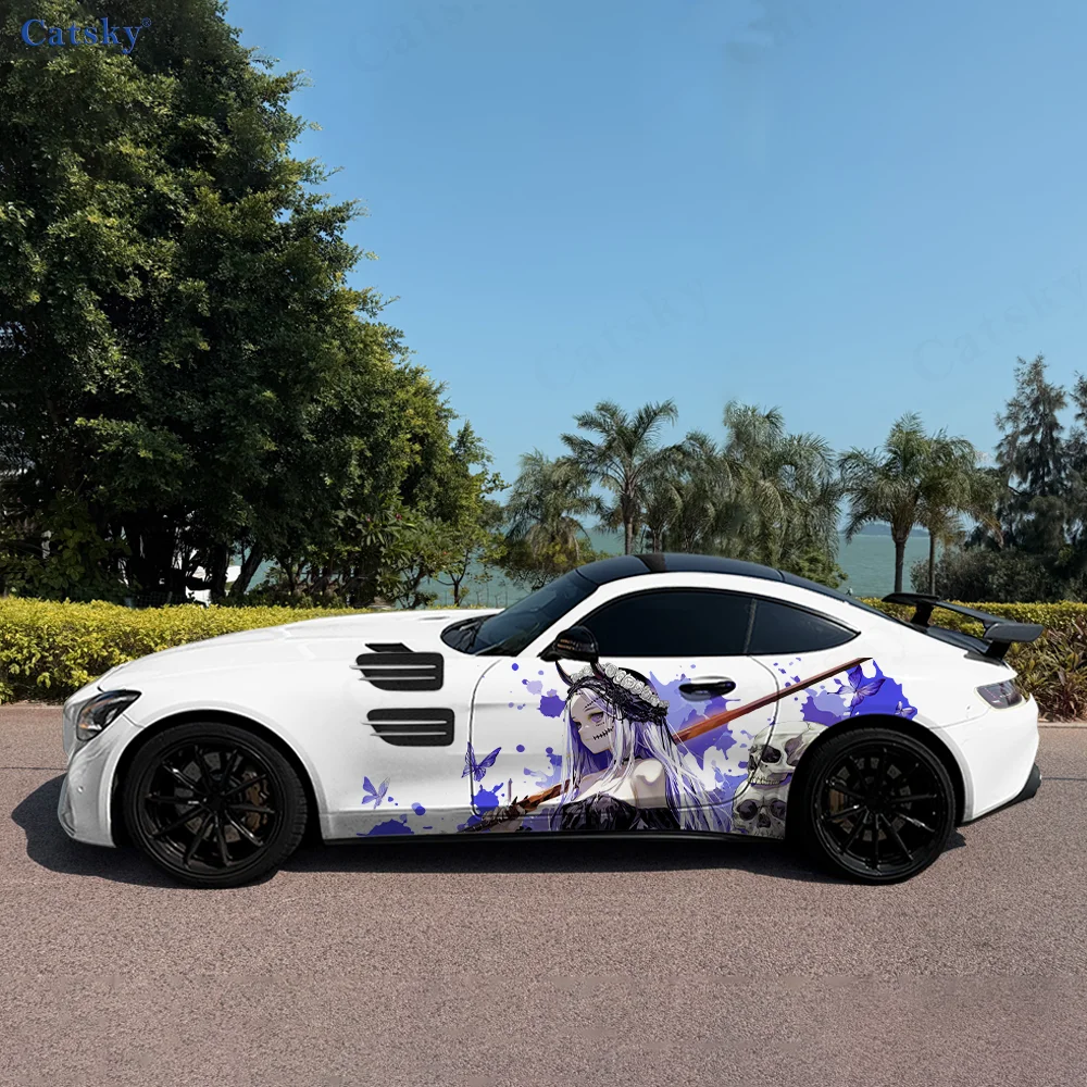 Demon Girl Sword Skulls Car Vinyl Wraps Decal Self-adhesive PVC Sticker Suitable for Trucks SUV Decoration Auto Accessories Gift
Demon Girl Sword Skulls Car Vinyl Wraps Decal Self-adhesive PVC Sticker Suitable for Trucks SUV Decoration Auto Accessories Gift