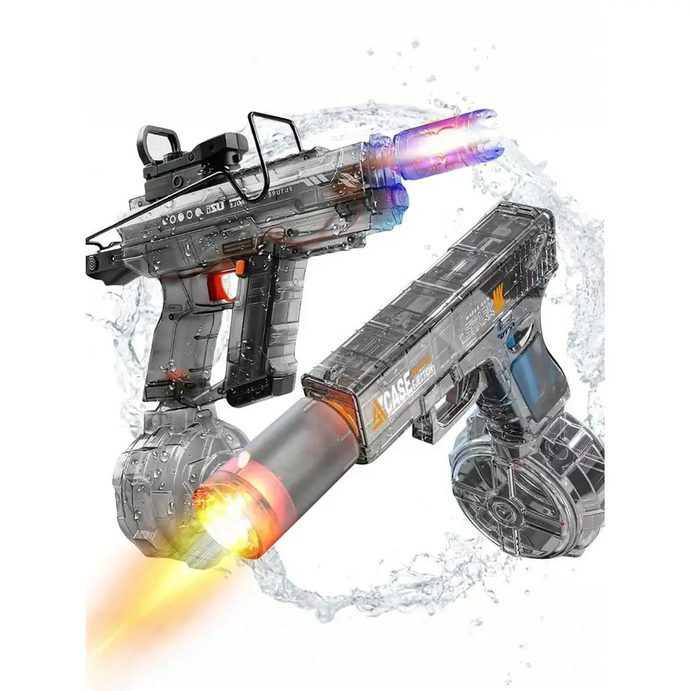 Set Of Ice Explosion Electric Water Gun Toys Portable LargeCapacity Water Spray Gun Childrens Summer Outdoor Beach Pool Water F
Set Of Ice Explosion Electric Water Gun Toys Portable LargeCapacity Water Spray Gun Childrens Summer Outdoor Beach Pool Water F