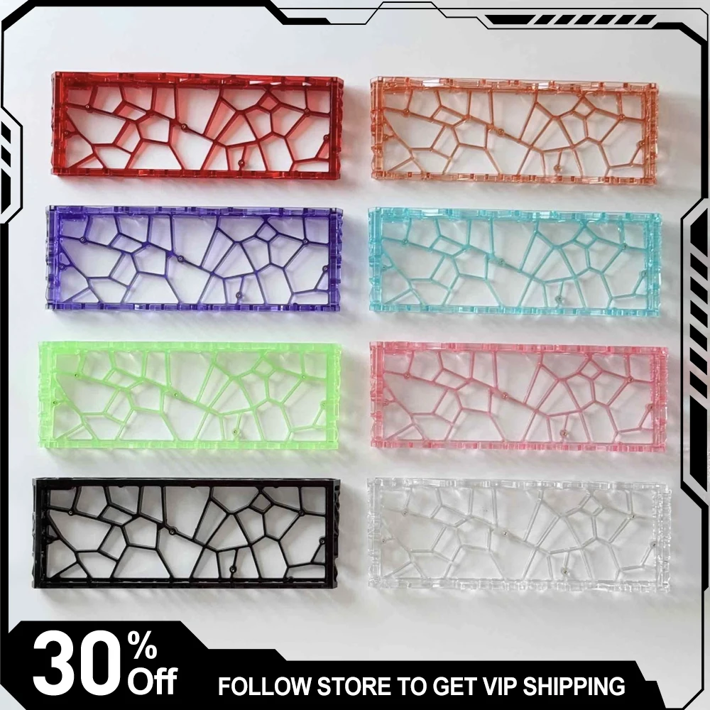 Полый корпус Madlions Mad60, оснащенный отверстиями для стримера, прозрачный многоцветный корпус клавиатуры из ПК для Aula Win60/Woting 60
Полый корпус Madlions Mad60, оснащенный отверстиями для стримера, прозрачный многоцветный корпус клавиатуры из ПК для Aula Win60/Woting 60