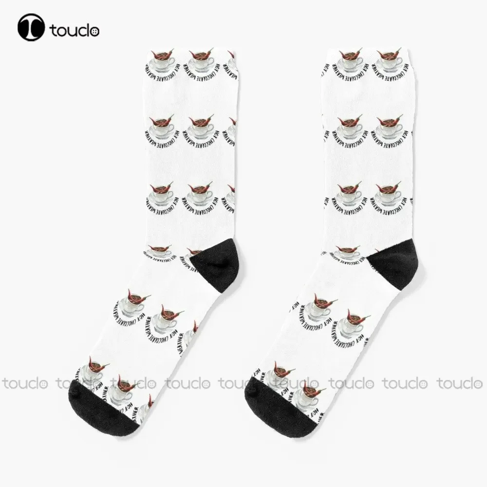 Hot Chocolate Weather / Funny Watercolor Art Socks Mens Black Socks Personalized Custom Unisex Adult Teen Youth Socks Streetwear
Hot Chocolate Weather / Funny Watercolor Art Socks Mens Black Socks Personalized Custom Unisex Adult Teen Youth Socks Streetwear