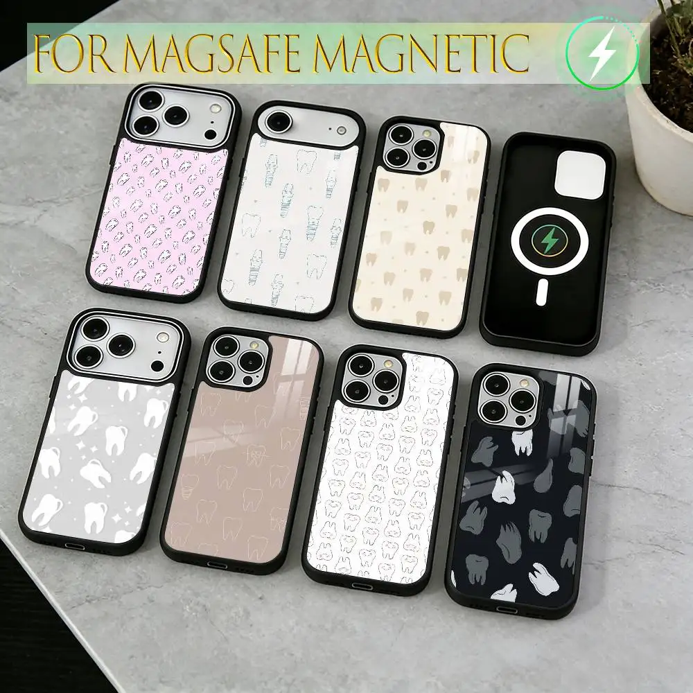 Dentist Teeth Tooth Collage Phone Case For iPhone17,16,15,14,13,12,11 Plus,Pro Magnetic with Magsafe Wireless Charging
Dentist Teeth Tooth Collage Phone Case For iPhone17,16,15,14,13,12,11 Plus,Pro Magnetic with Magsafe Wireless Charging