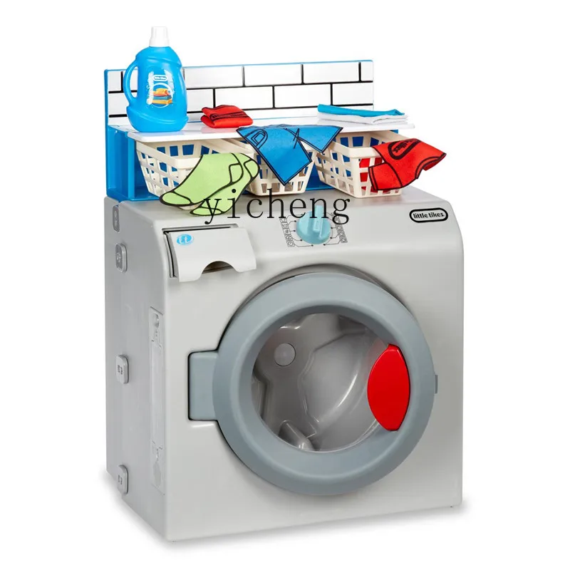Tqh Smart Drum Washing Machine Children's Simulation Furniture Baby House Playing Toy Boys and Girls Sound
Tqh Smart Drum Washing Machine Children's Simulation Furniture Baby House Playing Toy Boys and Girls Sound