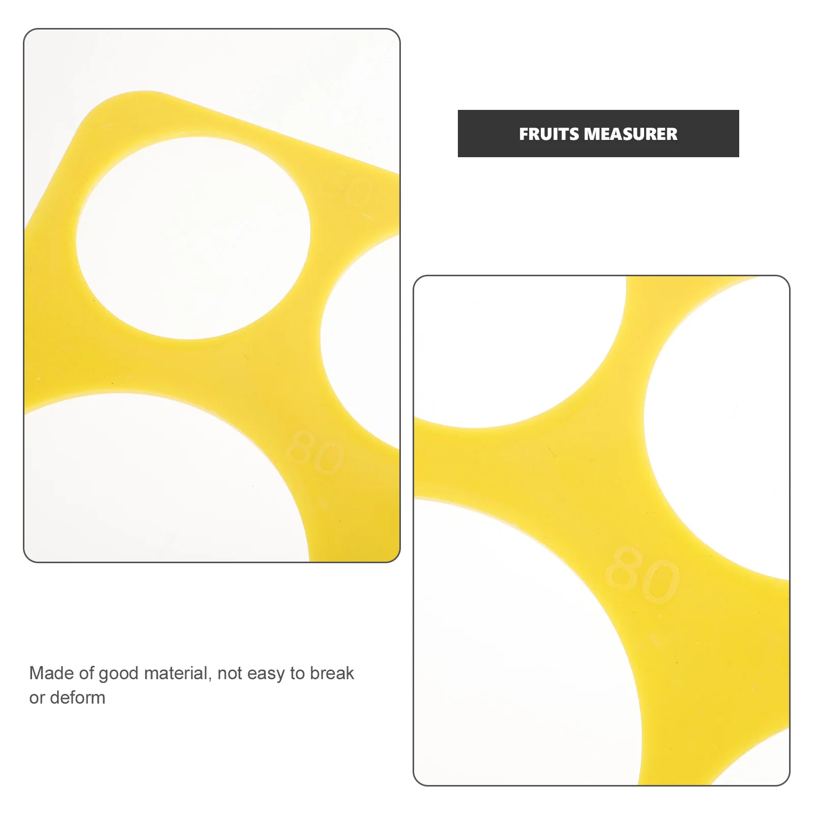 Measuring Circle Fruit Diameter Ruler Citrus Diameter Measuring Ruler Durable Fruits Measurement Tool Market Farm
Measuring Circle Fruit Diameter Ruler Citrus Diameter Measuring Ruler Durable Fruits Measurement Tool Market Farm