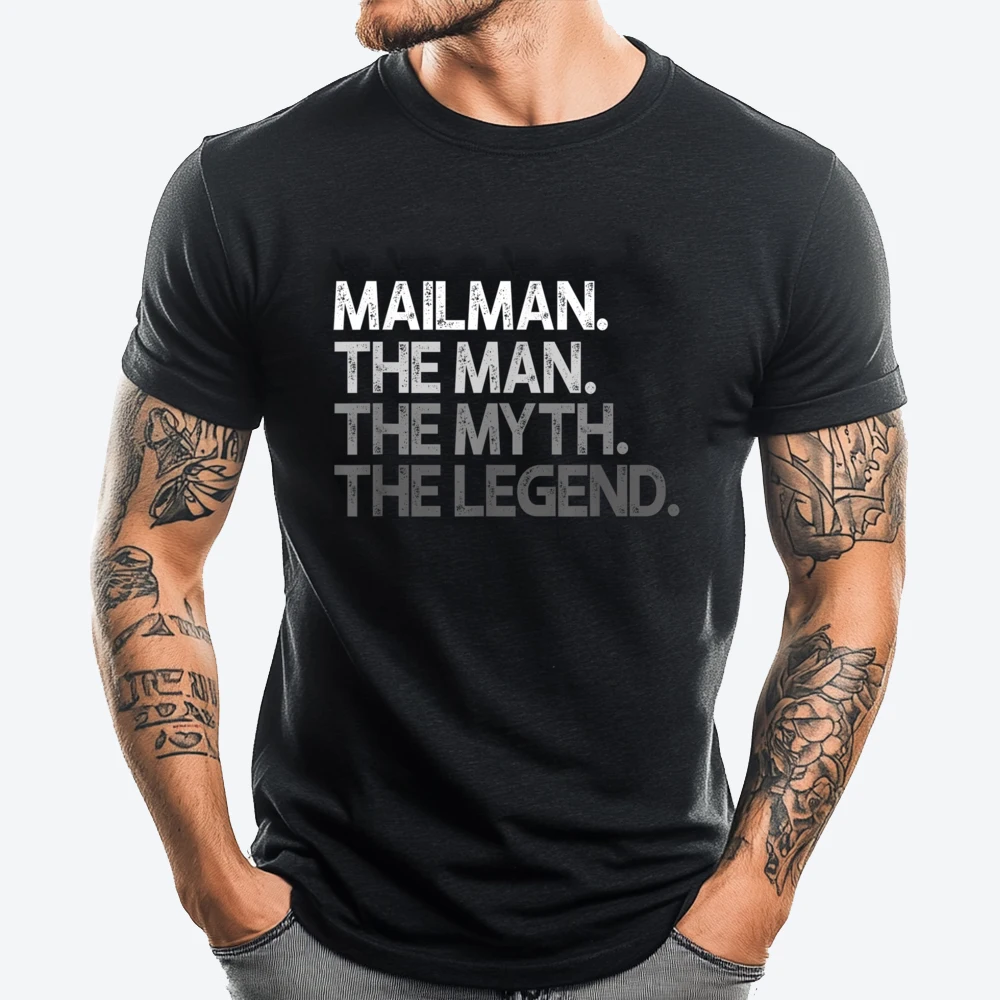 Mailman The Man Myth Legend Black Graphic T Shirts Oversized T Shirt Men Tops & Tees Street Wear Tees
Mailman The Man Myth Legend Black Graphic T Shirts Oversized T Shirt Men Tops & Tees Street Wear Tees