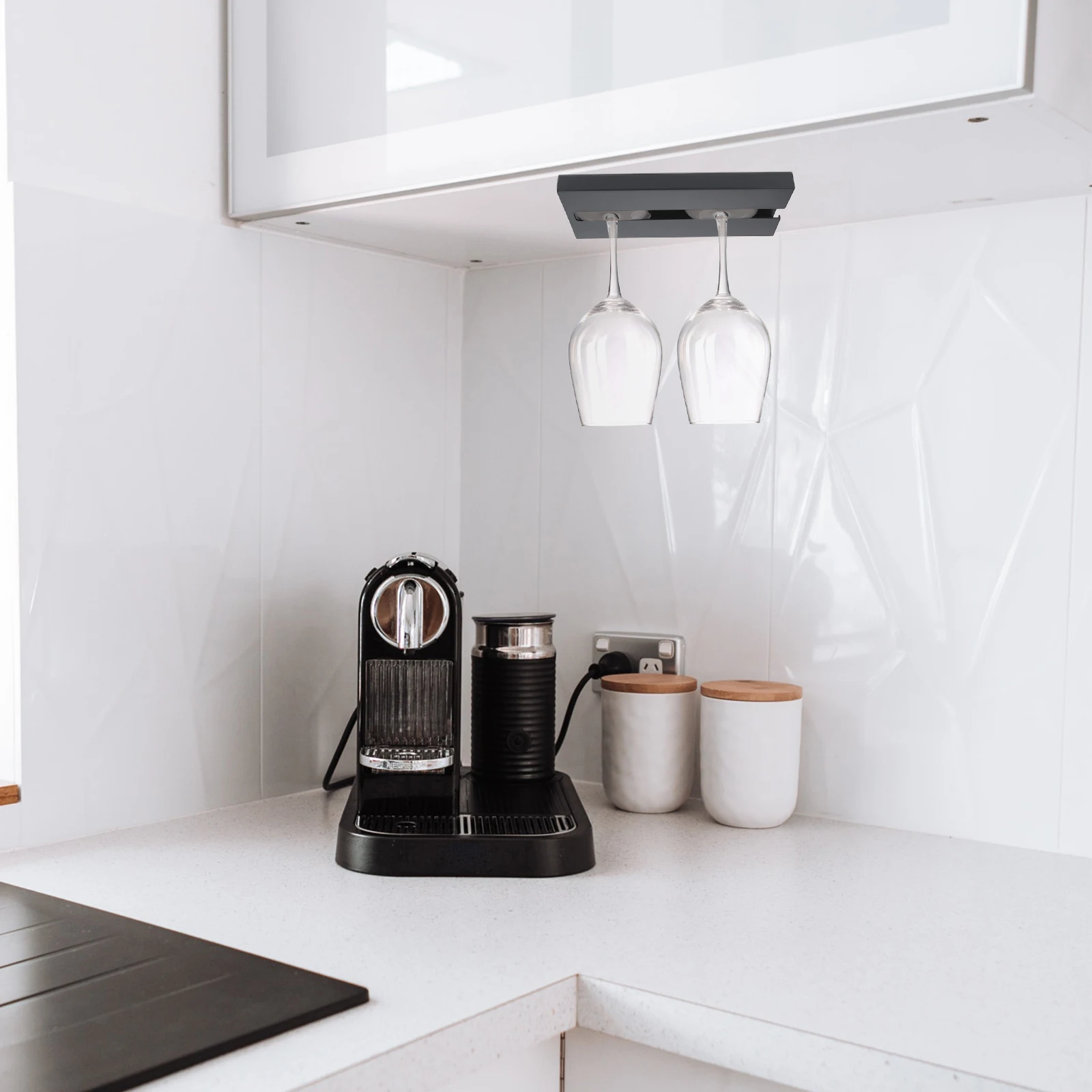 2Pcs Hanging Glass Rack Upside Down Storage Plastic Bracket Red Goblet ganizer For Kitchen Hanging Glass Rack Bar 
2Pcs Hanging Glass Rack Upside Down Storage Plastic Bracket Red Goblet ganizer For Kitchen Hanging Glass Rack Bar