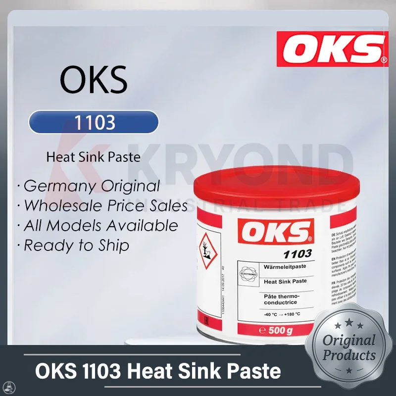 Original OKS 1103 Heat Sink Paste Electronic Insulating Thermal Compound for Overheating Protection of Electronic Components
Original OKS 1103 Heat Sink Paste Electronic Insulating Thermal Compound for Overheating Protection of Electronic Components
