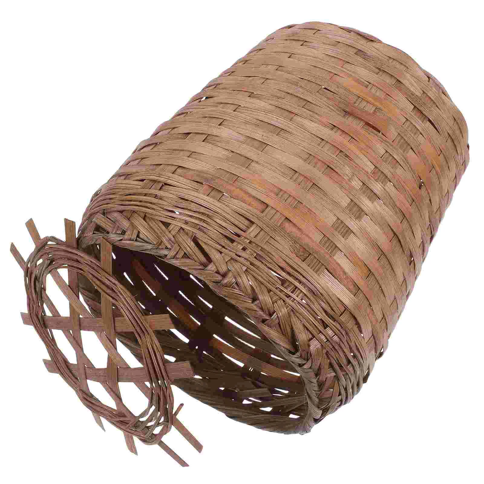 Wooden Woven Trash Basket Room Can Rattan Wastebasket Small Cans Wicker Laundry Baskets Office Restroom
Wooden Woven Trash Basket Room Can Rattan Wastebasket Small Cans Wicker Laundry Baskets Office Restroom