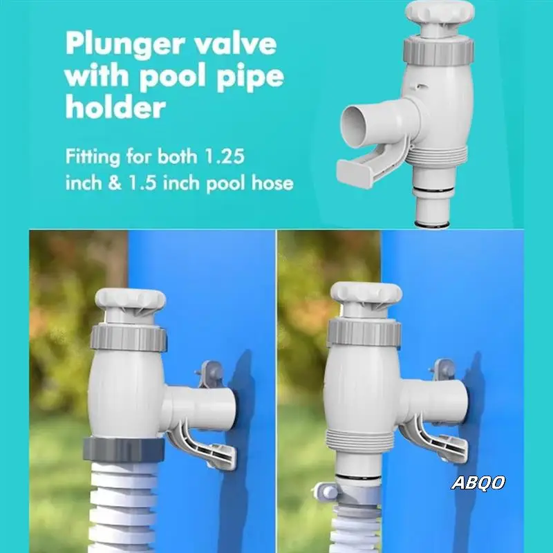 Pool Hose Adapter, Pool Hose Holder And Plunger Valve, Pool Replacement Parts For Above Ground Pools 
Pool Hose Adapter, Pool Hose Holder And Plunger Valve, Pool Replacement Parts For Above Ground Pools