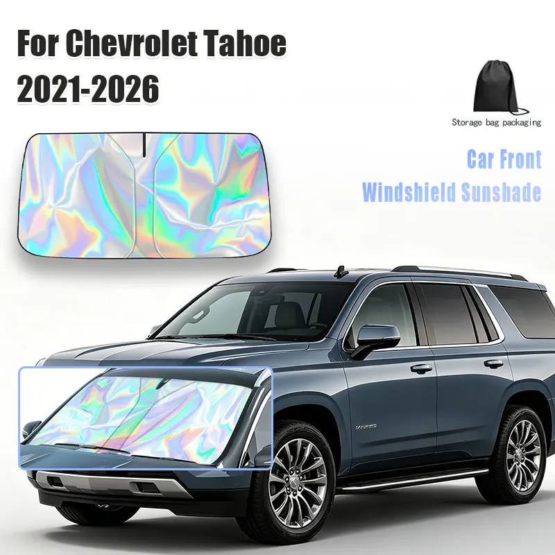 For Chevrolet Tahoe 2021-2026 Car Windshield Sunshade Cover Front Window Sun Shade Visor Auto Interior UV Protection
For Chevrolet Tahoe 2021-2026 Car Windshield Sunshade Cover Front Window Sun Shade Visor Auto Interior UV Protection