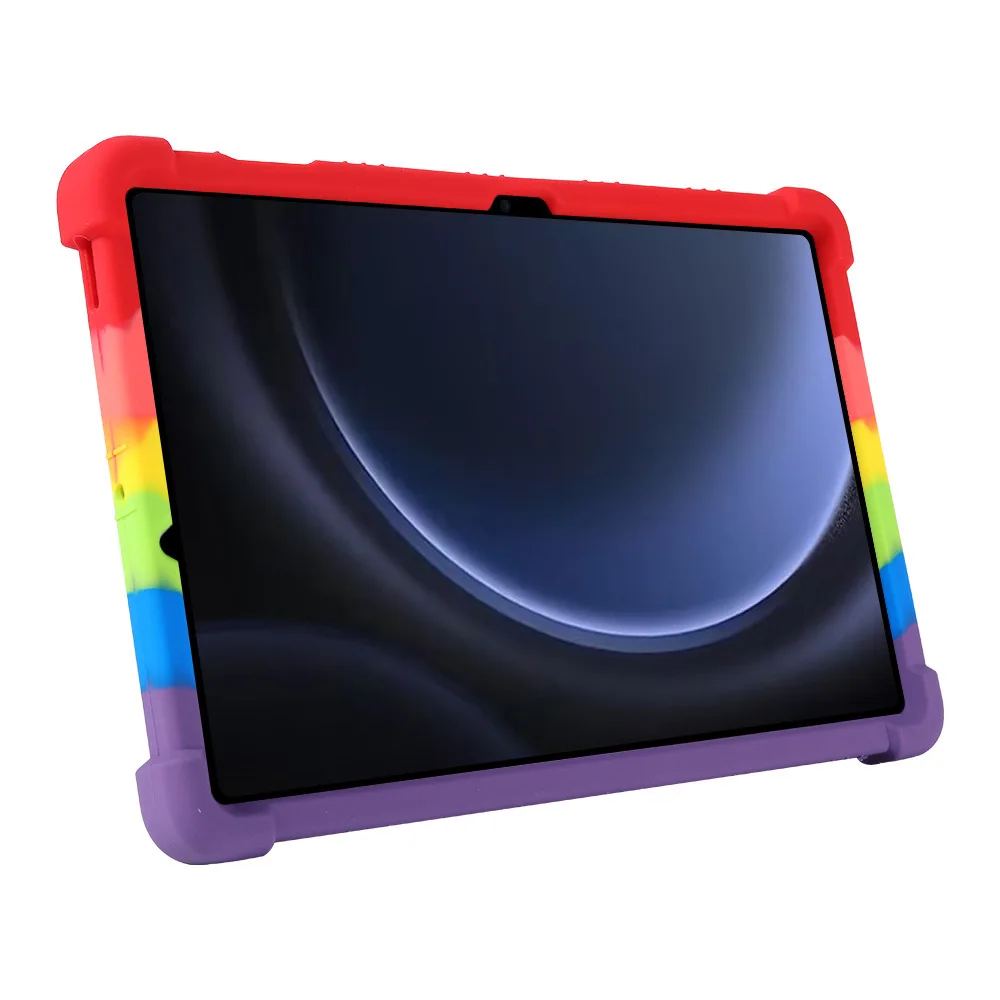 Soft Silicone Case Back Cover with Stand For Samsung Galaxy Tab S9 FE SM-X510/S10 FE SM-X520 Tablet Stylus
Soft Silicone Case Back Cover with Stand For Samsung Galaxy Tab S9 FE SM-X510/S10 FE SM-X520 Tablet Stylus