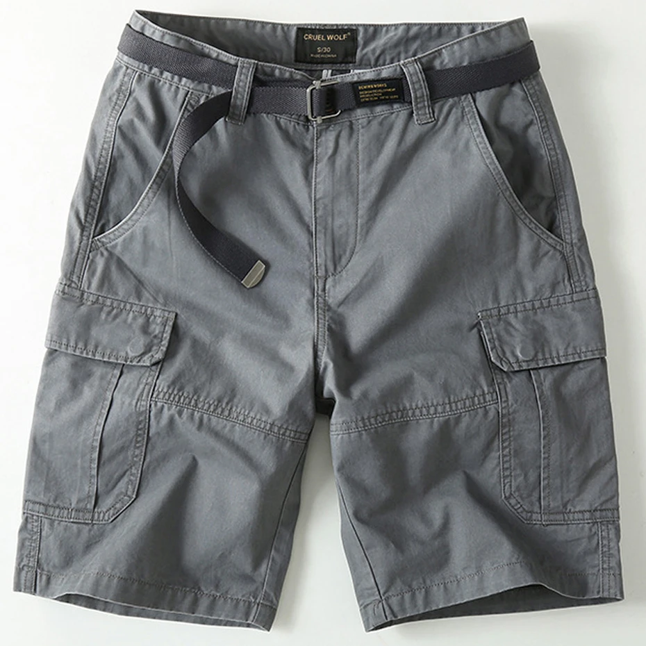 Cargo Shorts Men Summer Short Pants Fashion Casual Solid Color Shorts Male Summer Short Bottom Grey
Cargo Shorts Men Summer Short Pants Fashion Casual Solid Color Shorts Male Summer Short Bottom Grey