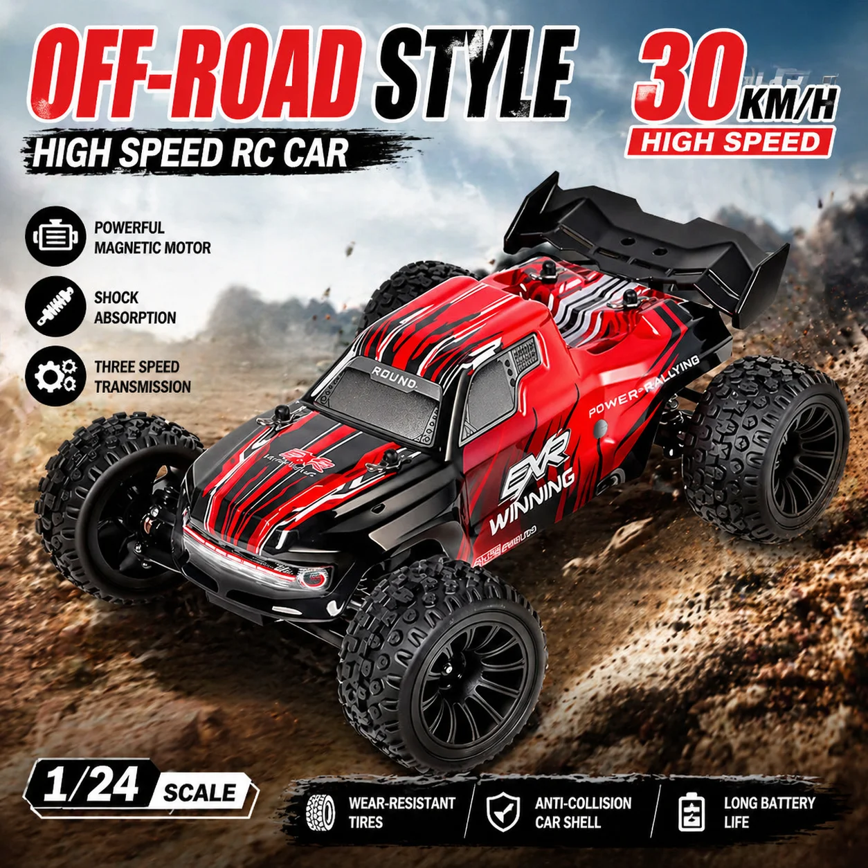 Радиоуправляемая машинка WLtoys 244018, внедорожник 1:24, электрическая высокоскоростная дрифт-машинка для всех типов местности, 25 км/ч, подарок для мальчиков
Радиоуправляемая машинка WLtoys 244018, внедорожник 1:24, электрическая высокоскоростная дрифт-машинка для всех типов местности, 25 км/ч, подарок для мальчиков
