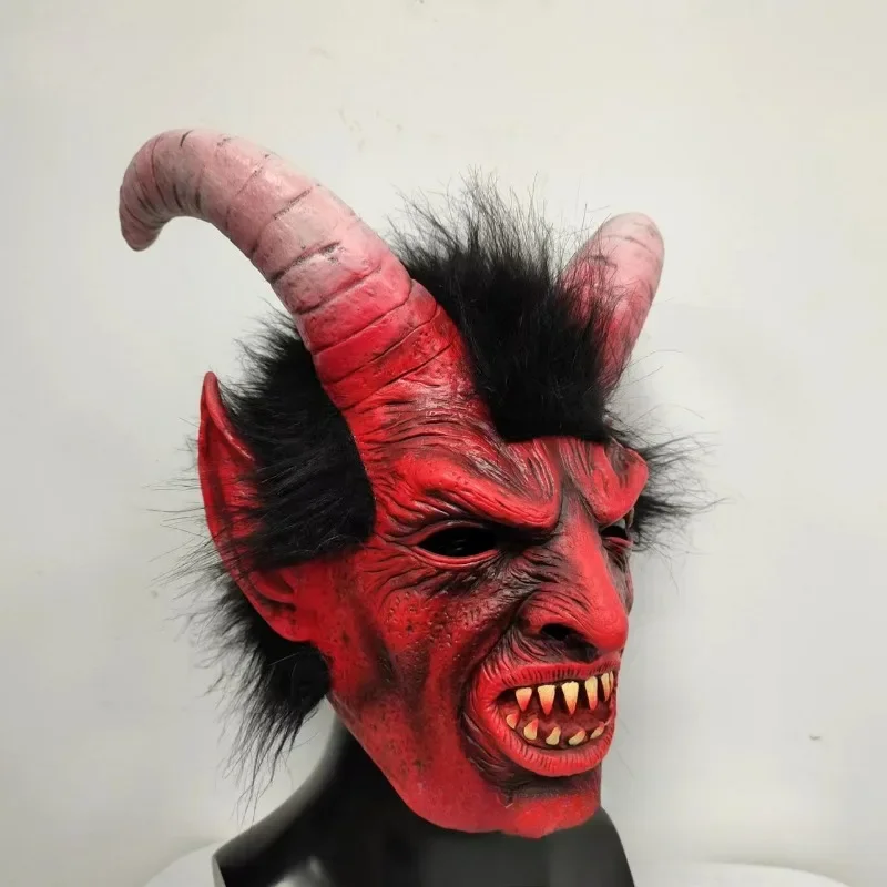 Horror Latex Lucifer Headcover Halloween Masks Fallen Angel Masques Angry Lucifer Devil's Face Hand of Hell Cosplay Lucifer Mask
Horror Latex Lucifer Headcover Halloween Masks Fallen Angel Masques Angry Lucifer Devil's Face Hand of Hell Cosplay Lucifer Mask