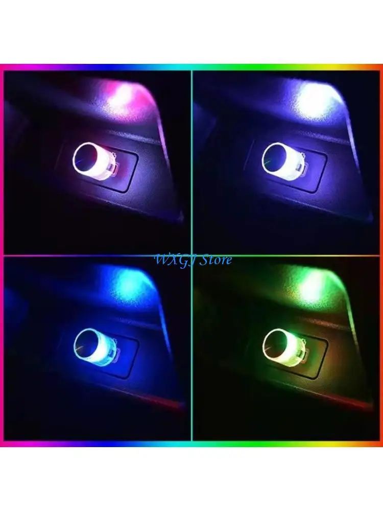 37JE USB LED Car Mood Lighting Lamp Enhances Interior Ambiances for Special Occasions
37JE USB LED Car Mood Lighting Lamp Enhances Interior Ambiances for Special Occasions