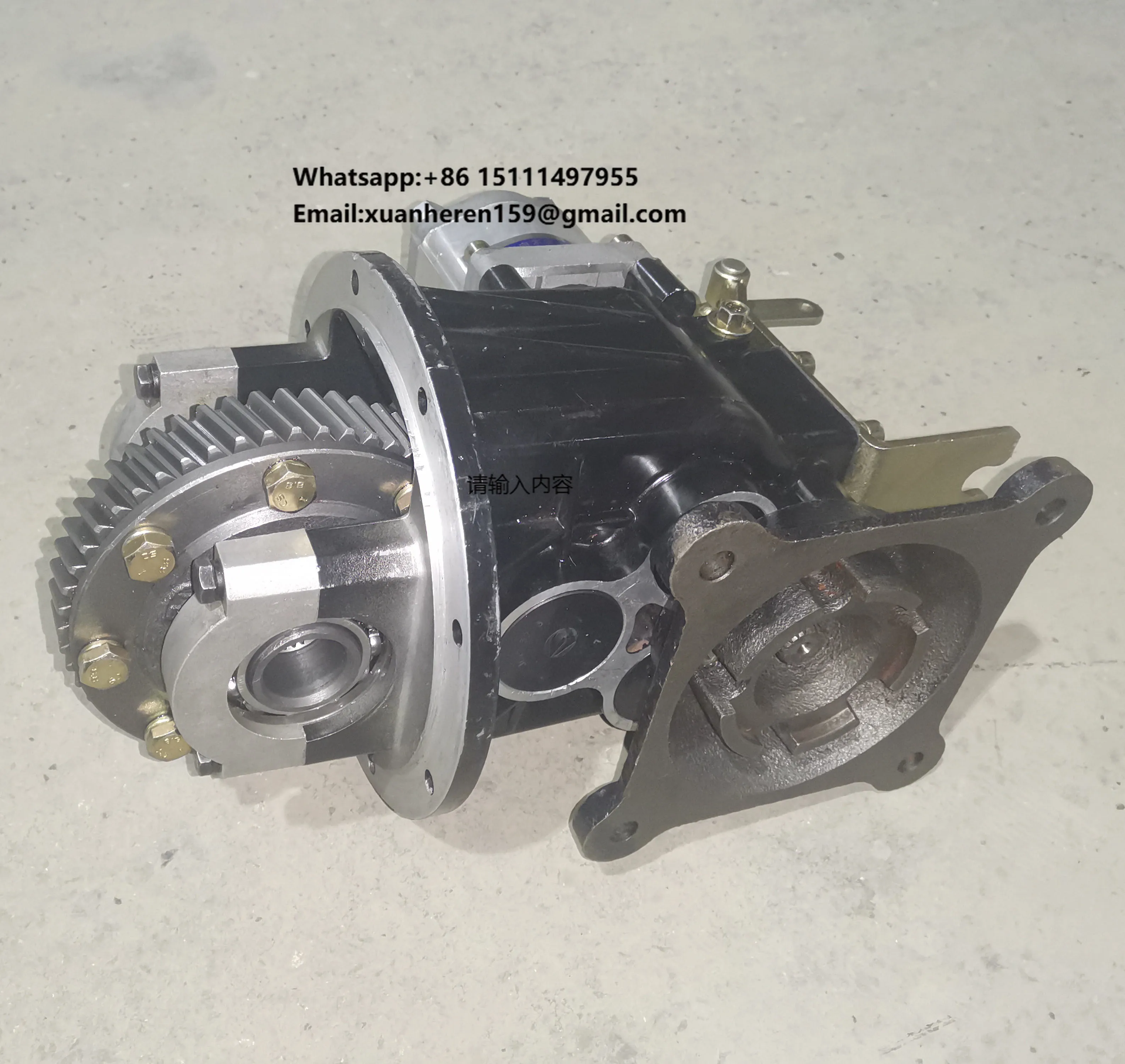 3000w-5000w Electric Differential Gearbox with Hydraulic Dump Pump
3000w-5000w Electric Differential Gearbox with Hydraulic Dump Pump