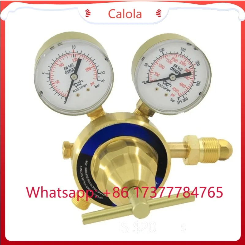 High Precision Double Meter Helium Pressure Regulator (Air Cut Function)
High Precision Double Meter Helium Pressure Regulator (Air Cut Function)