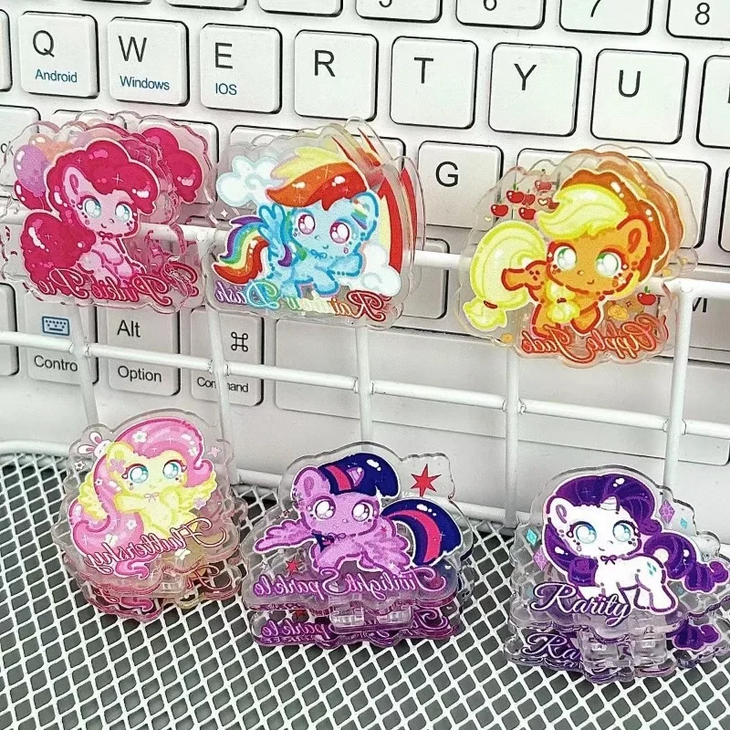 Cute My Little Pony Double-Sided Clip Ins High Value Acrylic Memo Clip Student Journal Exam Paper Storage PP Clip
Cute My Little Pony Double-Sided Clip Ins High Value Acrylic Memo Clip Student Journal Exam Paper Storage PP Clip