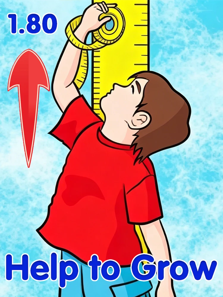 Natural Height Growth for Kids, Teens, and Adults. Achieve your desired height of 1.8 meters.
Natural Height Growth for Kids, Teens, and Adults. Achieve your desired height of 1.8 meters.