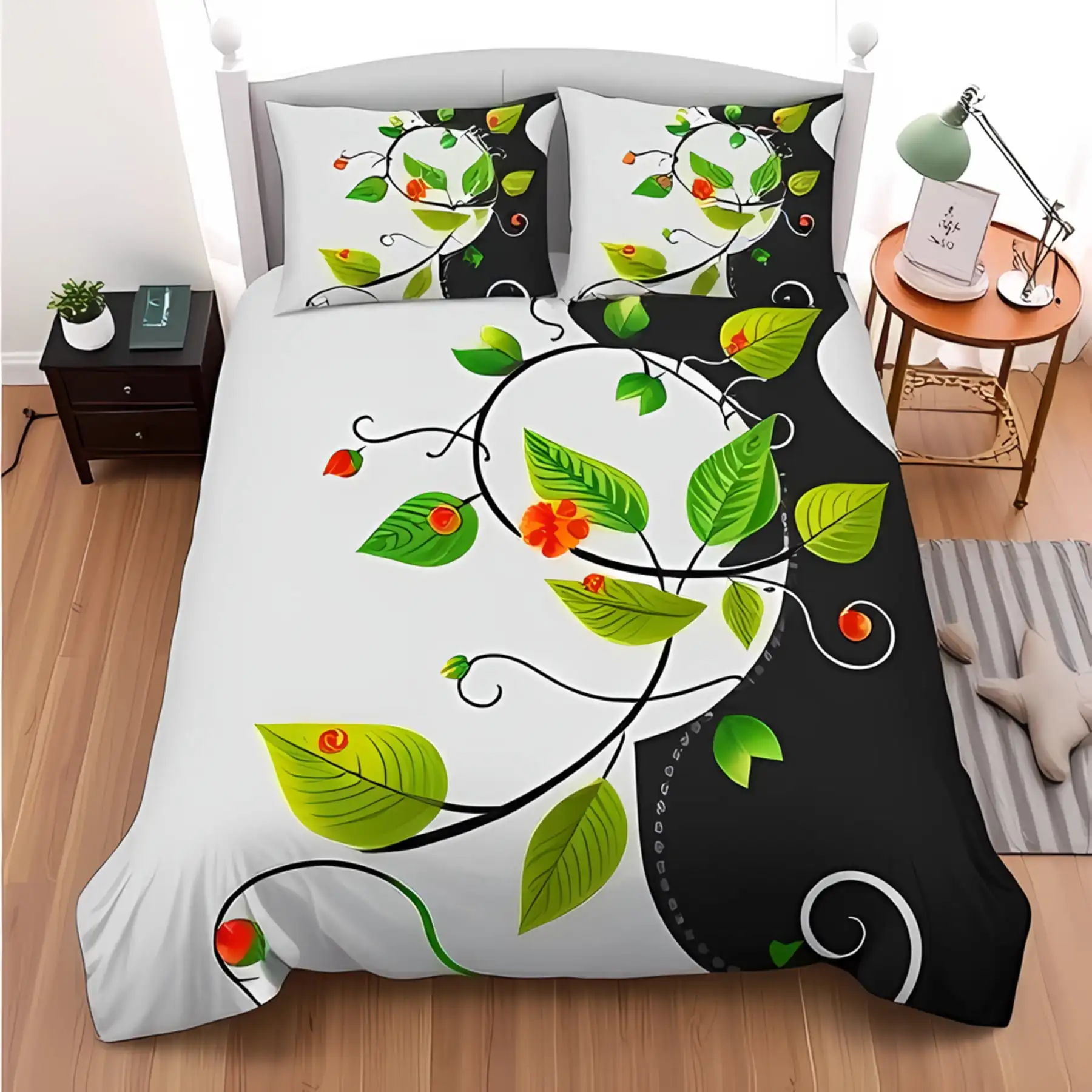 Vines Duvet Cover Sets for Kids Teens Queen Lightweight Down Quilt Covers Growing Plants Bedspread Cover Bedroom Decor No Quilt
Vines Duvet Cover Sets for Kids Teens Queen Lightweight Down Quilt Covers Growing Plants Bedspread Cover Bedroom Decor No Quilt