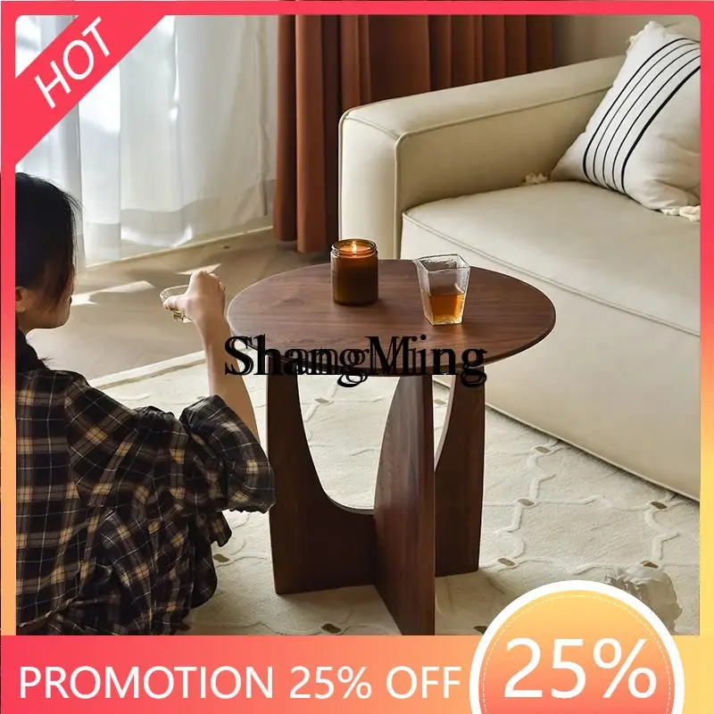 SM New Round Solid Wood Side Table CornerBlack Simple Coffee Sofa Side Bedroom Bedside
SM New Round Solid Wood Side Table CornerBlack Simple Coffee Sofa Side Bedroom Bedside