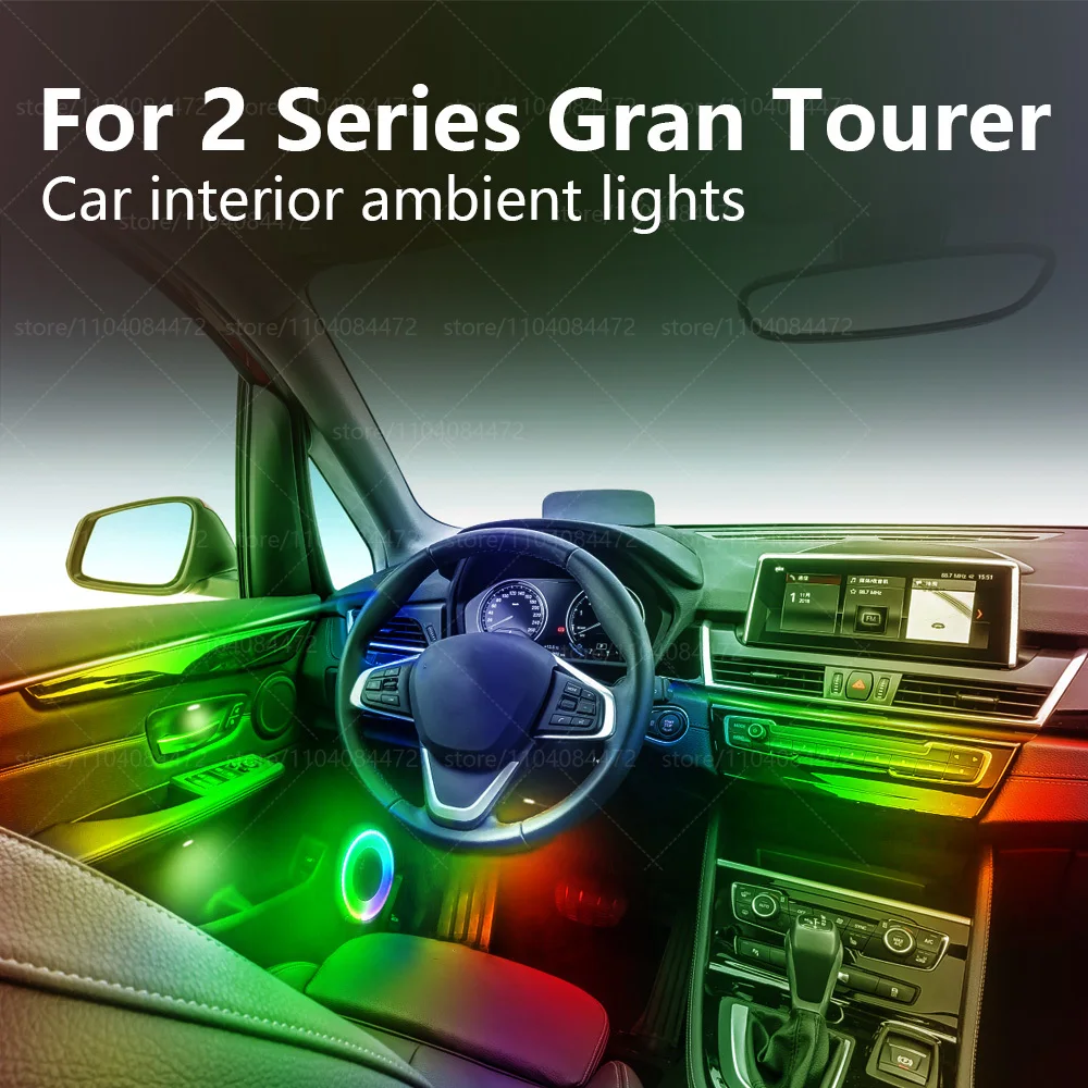Для BMW 2 серии Gran Tourer 22in1 RGB салон автомобиля акриловые автомобильные окружающие освещение RGB скрытая акриловая полоса украшения аксессуары
Для BMW 2 серии Gran Tourer 22in1 RGB салон автомобиля акриловые автомобильные окружающие освещение RGB скрытая акриловая полоса украшения аксессуары