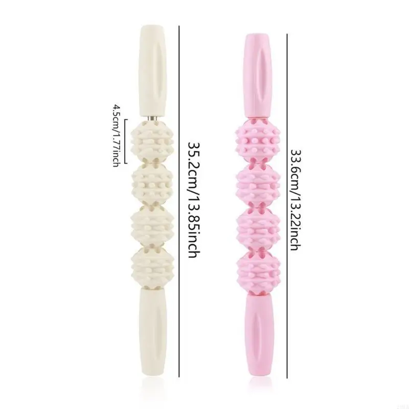 28TA Handheld Muscle Roller 360 Tension Release Yoga Tool for Soreness Relief
28TA Handheld Muscle Roller 360 Tension Release Yoga Tool for Soreness Relief