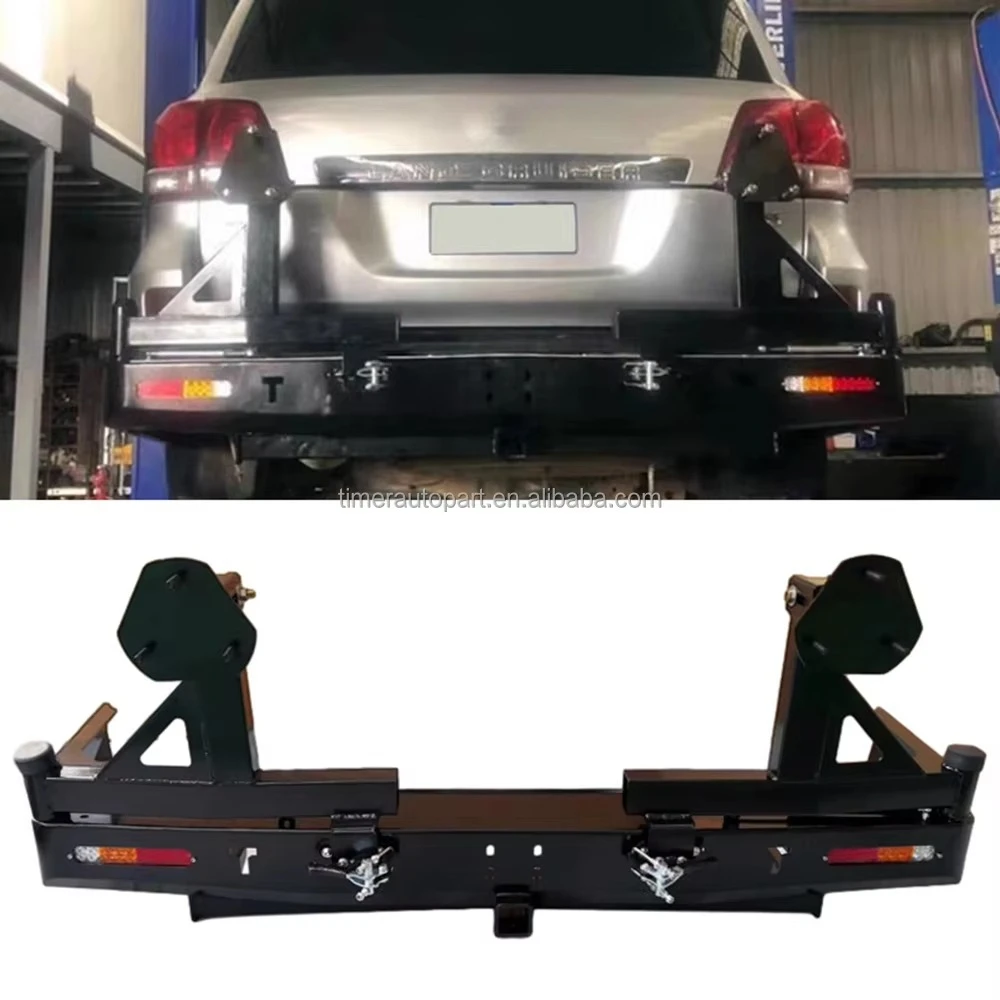 Heavy-Duty 4wd OffRoad LC200 Steel Rear Bumper Metal Protector Bumper For Land Cruiser 200 Series Overland Adventures
Heavy-Duty 4wd OffRoad LC200 Steel Rear Bumper Metal Protector Bumper For Land Cruiser 200 Series Overland Adventures