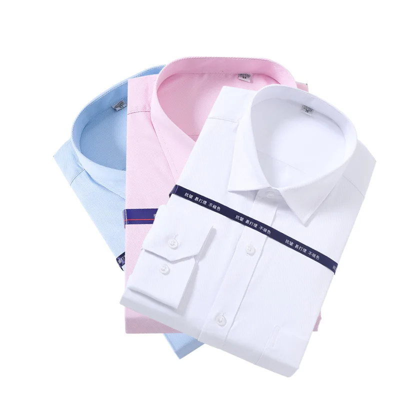 Hot Men Formal Shirt Long Sleeve Office Solid Color Fashion Business Pocket White Blue Social Pocket Shirts Men's Clothing S-4XL
Hot Men Formal Shirt Long Sleeve Office Solid Color Fashion Business Pocket White Blue Social Pocket Shirts Men's Clothing S-4XL