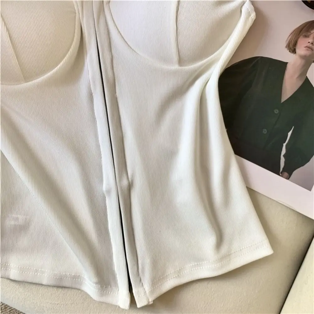 Корейский стиль: укороченный топ без рукавов Y2K, облегающий, с милыми пряжками, женский кружевной жилет, майка с мультяшным принтом, с подкладками, летний
Корейский стиль: укороченный топ без рукавов Y2K, облегающий, с милыми пряжками, женский кружевной жилет, майка с мультяшным принтом, с подкладками, летний