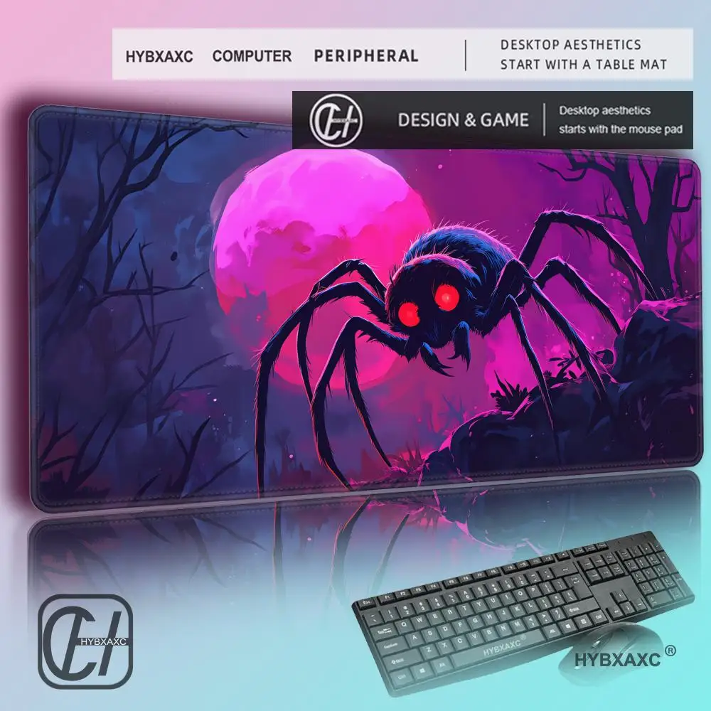 HYBXAXC Vintage Spider Monster Extended Desk Mat, Dark Fantasy Creepy Creature Pattern Mouse Pad, Gaming Keyboard Mat for Home
HYBXAXC Vintage Spider Monster Extended Desk Mat, Dark Fantasy Creepy Creature Pattern Mouse Pad, Gaming Keyboard Mat for Home