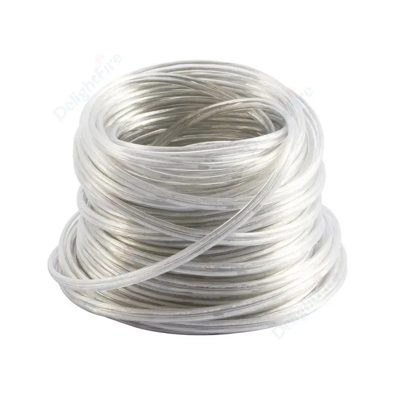 2 Pin Speaker Wire 22 20 18 AWG Flexible 12V Transparent Cable for LED Neon Light Headphone Audio Sound System Microphone Auto
2 Pin Speaker Wire 22 20 18 AWG Flexible 12V Transparent Cable for LED Neon Light Headphone Audio Sound System Microphone Auto