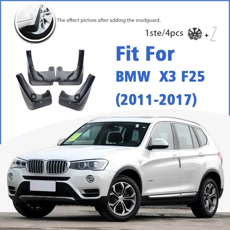 Брызговики для BMW X3 F25 2011-2017, передние и задние брызговики, автомобильные аксессуары, брызговик, крыло 2012 2013 2014 2015 2016
Брызговики для BMW X3 F25 2011-2017, передние и задние брызговики, автомобильные аксессуары, брызговик, крыло 2012 2013 2014 2015 2016