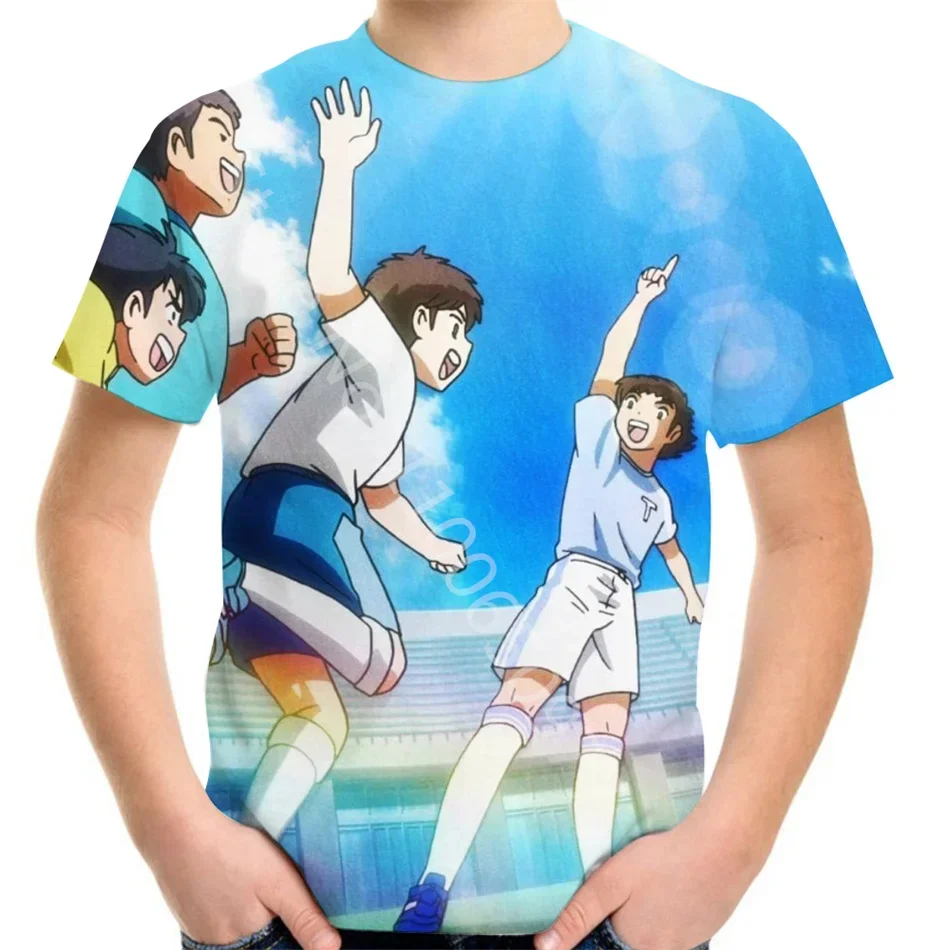 Summer 4-20Y Teen Children Cartoon T-Shirt Football Soccer Anime Captain Tsubasa 3D Print T Shirt For Boy Girl Kids Fashion Tops
Summer 4-20Y Teen Children Cartoon T-Shirt Football Soccer Anime Captain Tsubasa 3D Print T Shirt For Boy Girl Kids Fashion Tops