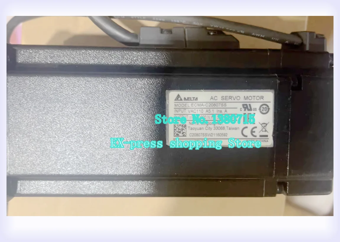 Новый оригинальный ECMA-C20807SS 220 В 750 Вт 2,39 нм 3000 об/мин серводвигатель переменного тока сальник тормоза 
Новый оригинальный ECMA-C20807SS 220 В 750 Вт 2,39 нм 3000 об/мин серводвигатель переменного тока сальник тормоза