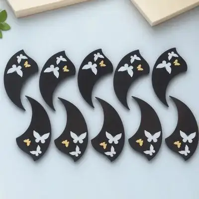 10 Pcs Butterfly Guard Plate Ukulele Decal Component Protective Sticker Anti-scratching Pvc Delicate
10 Pcs Butterfly Guard Plate Ukulele Decal Component Protective Sticker Anti-scratching Pvc Delicate