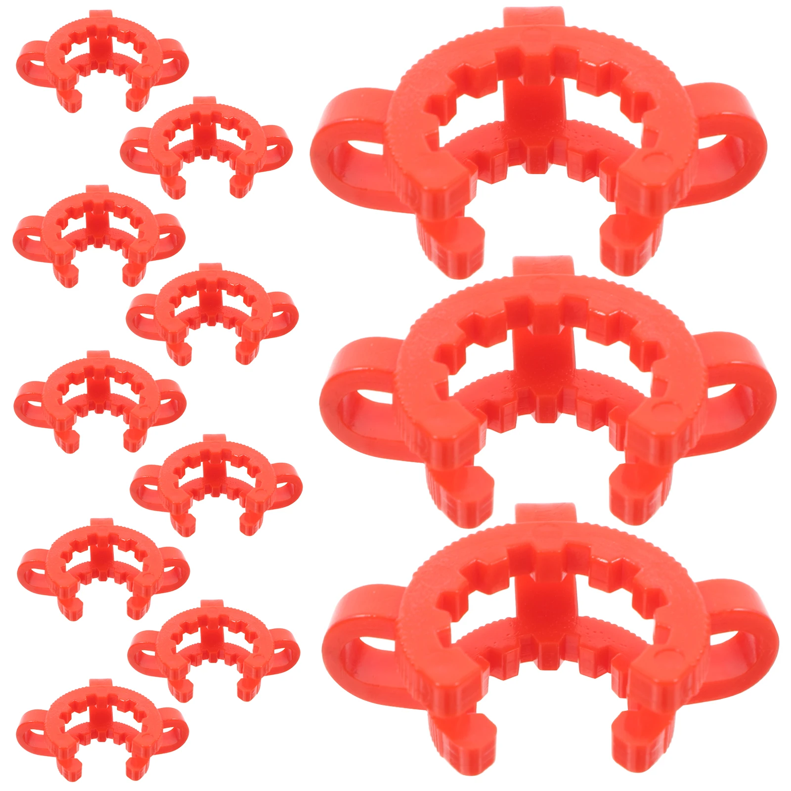 12 Pcs Plastic Test Tube Clamp Taper Joints Laboratory Mounting Ground Glass Keck Clamp For Condensers Distillation
12 Pcs Plastic Test Tube Clamp Taper Joints Laboratory Mounting Ground Glass Keck Clamp For Condensers Distillation