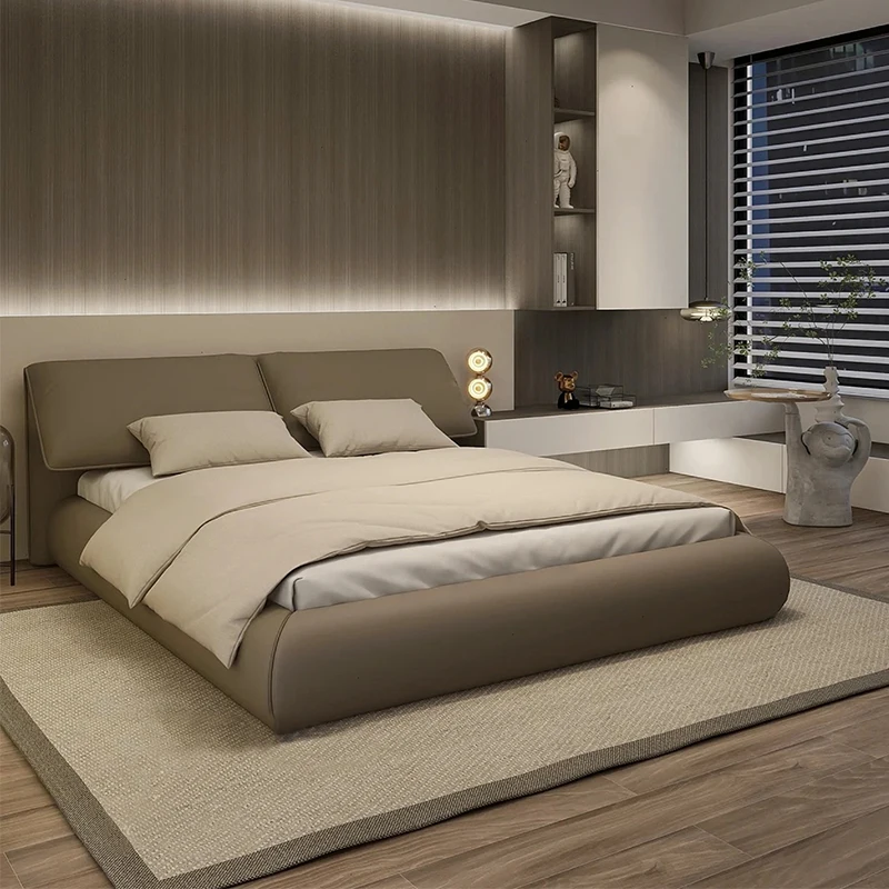 Modern Bedroom Bed Double European Sun Beauty Multifunctional Bed Minimalist Wooden Sleeping Cama Solteiro Trendy Furniture
Modern Bedroom Bed Double European Sun Beauty Multifunctional Bed Minimalist Wooden Sleeping Cama Solteiro Trendy Furniture
