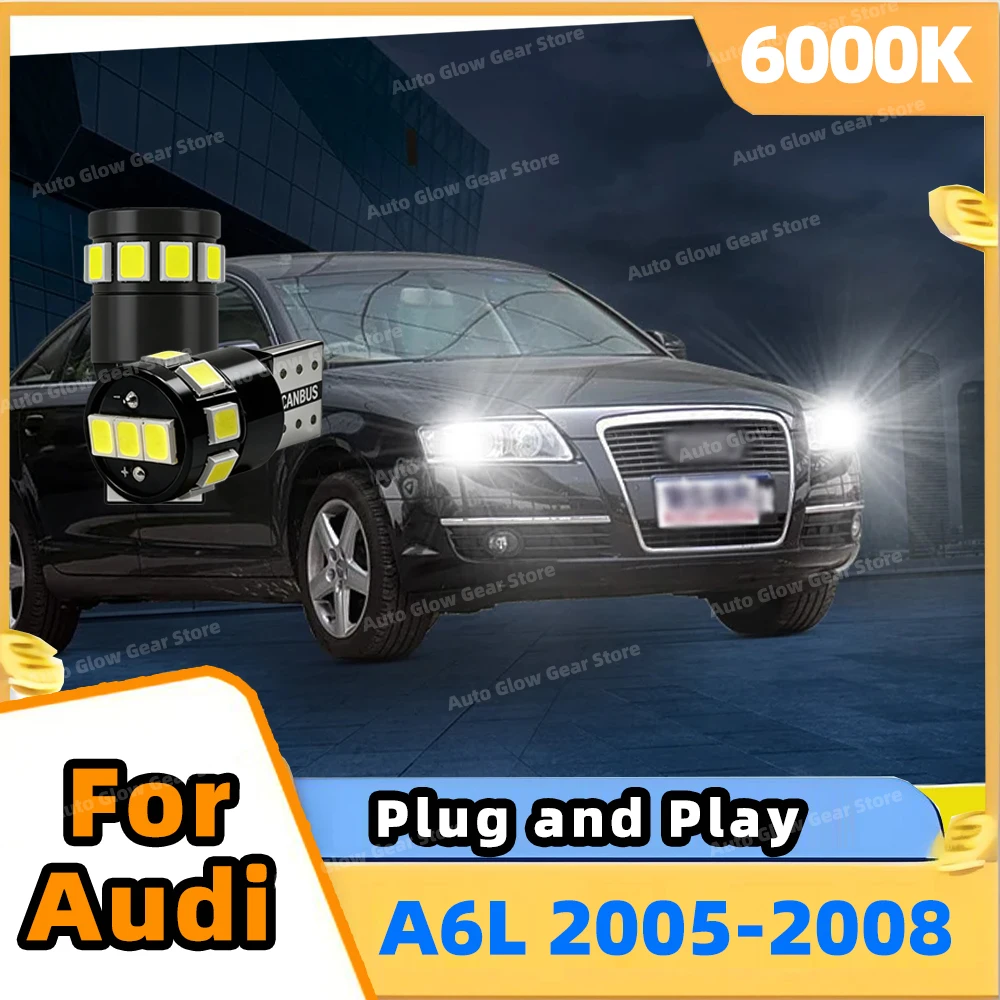 2 шт. для Audi A6L 2005-2008 2006 2007 автомобильная светодиодная лампа T10 W5W ширина фонари боковой габаритный сигнальный фонарь 12 В габаритные огни
2 шт. для Audi A6L 2005-2008 2006 2007 автомобильная светодиодная лампа T10 W5W ширина фонари боковой габаритный сигнальный фонарь 12 В габаритные огни