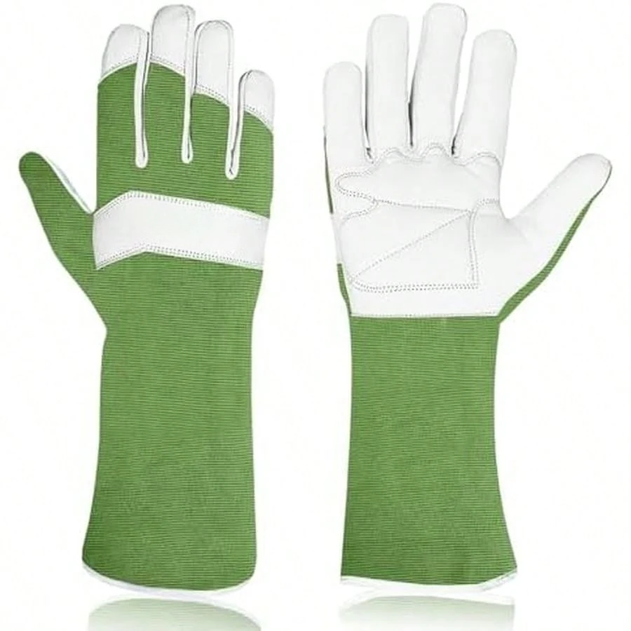 Long Gardening Gloves Leather Ladies Men Women Durable Goatskin Garden Gloves Forearm Thorn Proof Work
Long Gardening Gloves Leather Ladies Men Women Durable Goatskin Garden Gloves Forearm Thorn Proof Work