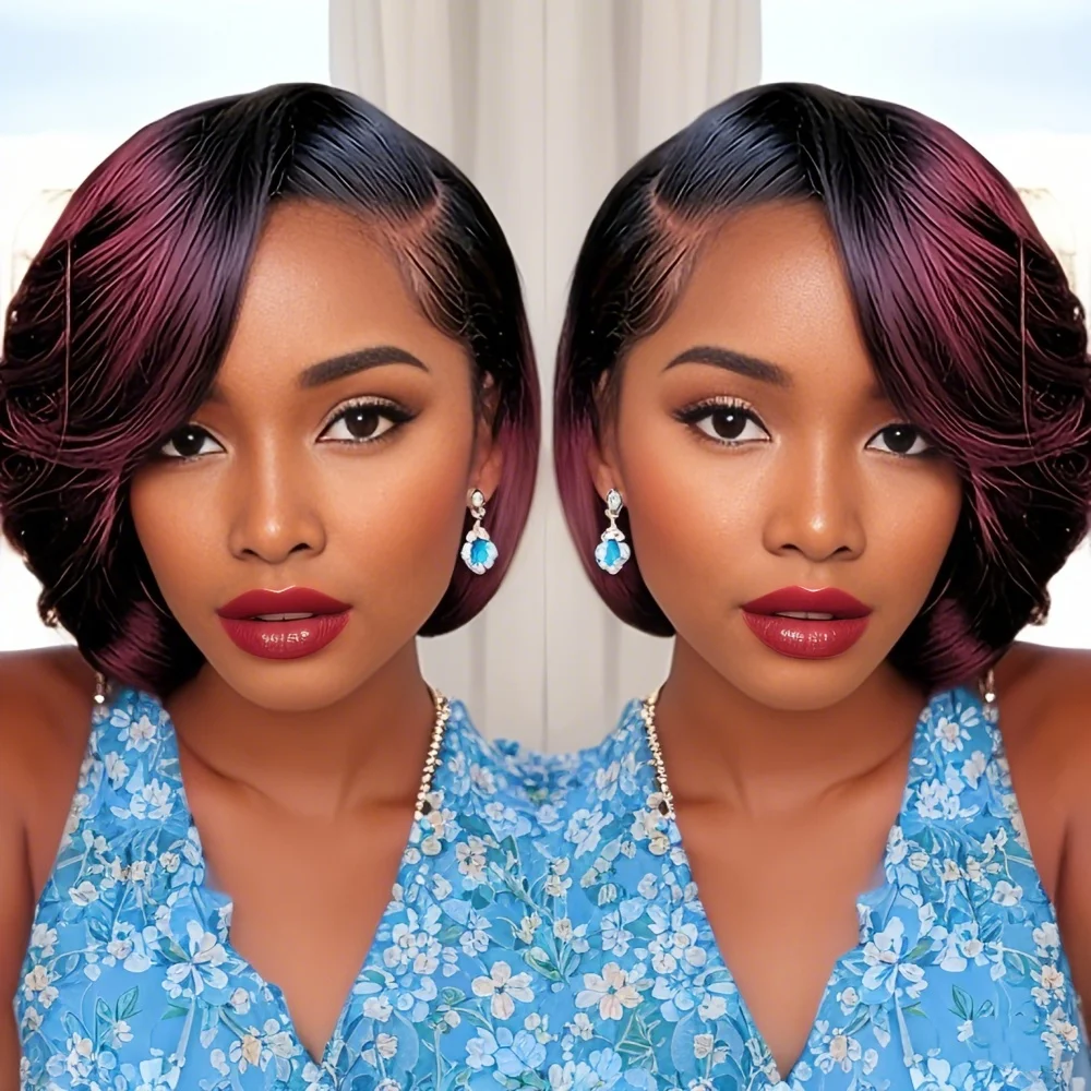 8 Inch Short Bob Wig Human Hair 13x4 Lace Front Wigs Pre Plucked Frontal Bob Wig 180% Density For Women
8 Inch Short Bob Wig Human Hair 13x4 Lace Front Wigs Pre Plucked Frontal Bob Wig 180% Density For Women