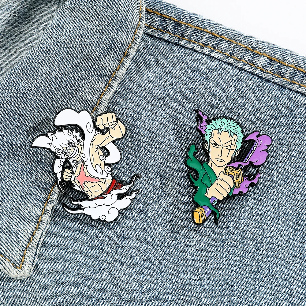 2 Pcs ComedyCartoon Brooch Set Fashion Monkey D. Luffy Enamel Lapel Badge Backpack Shirt Clothing Pins Jewelry Accessories Gifts
2 Pcs ComedyCartoon Brooch Set Fashion Monkey D. Luffy Enamel Lapel Badge Backpack Shirt Clothing Pins Jewelry Accessories Gifts