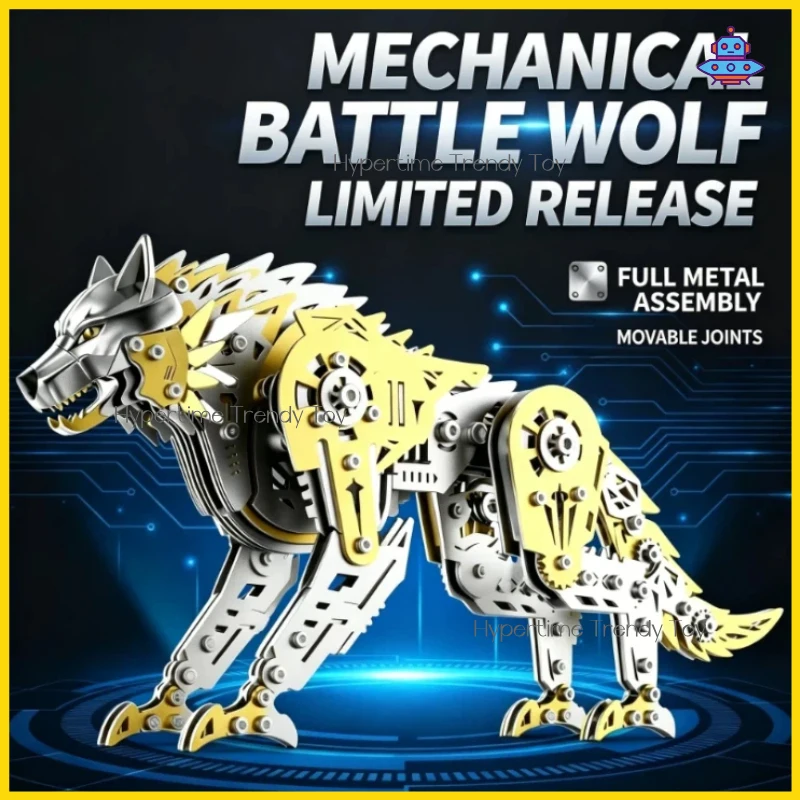 Mechanical Panther 3D Metal Puzzle Posable Adjustable Hand Assembled Model Creative Figurine Gift For Men Home Decor Ornament
Mechanical Panther 3D Metal Puzzle Posable Adjustable Hand Assembled Model Creative Figurine Gift For Men Home Decor Ornament